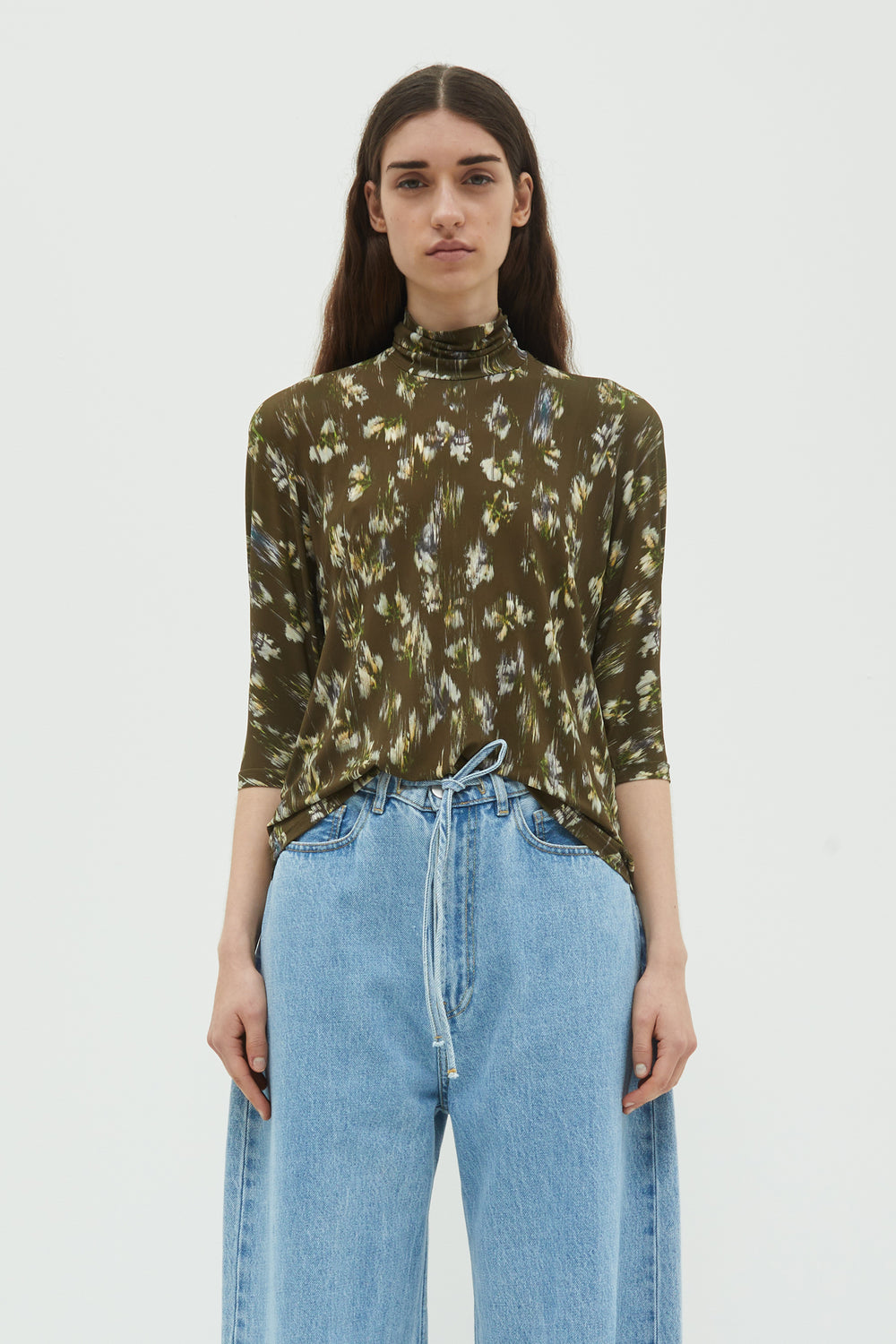 Thandi 3/4 Sleeve Jersey Top