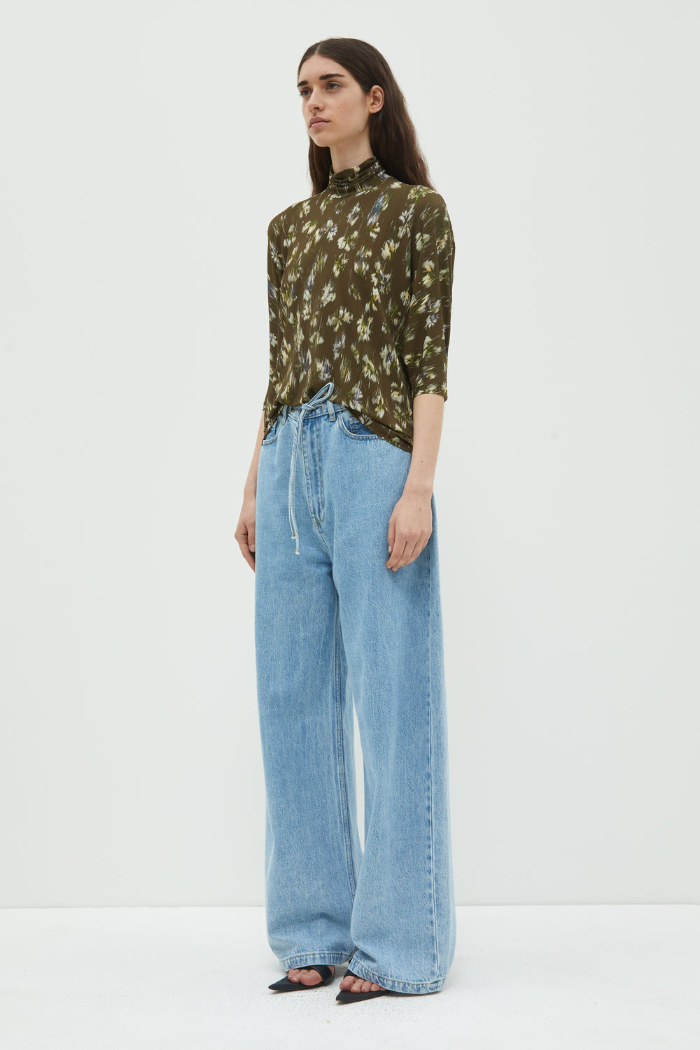 Thandi 3/4 Sleeve Jersey Top
