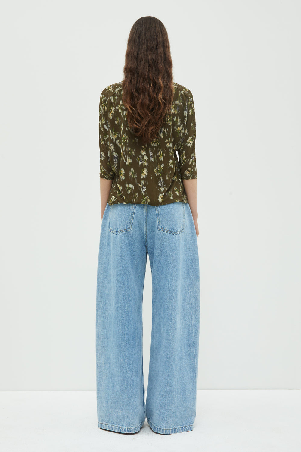 Thandi 3/4 Sleeve Jersey Top