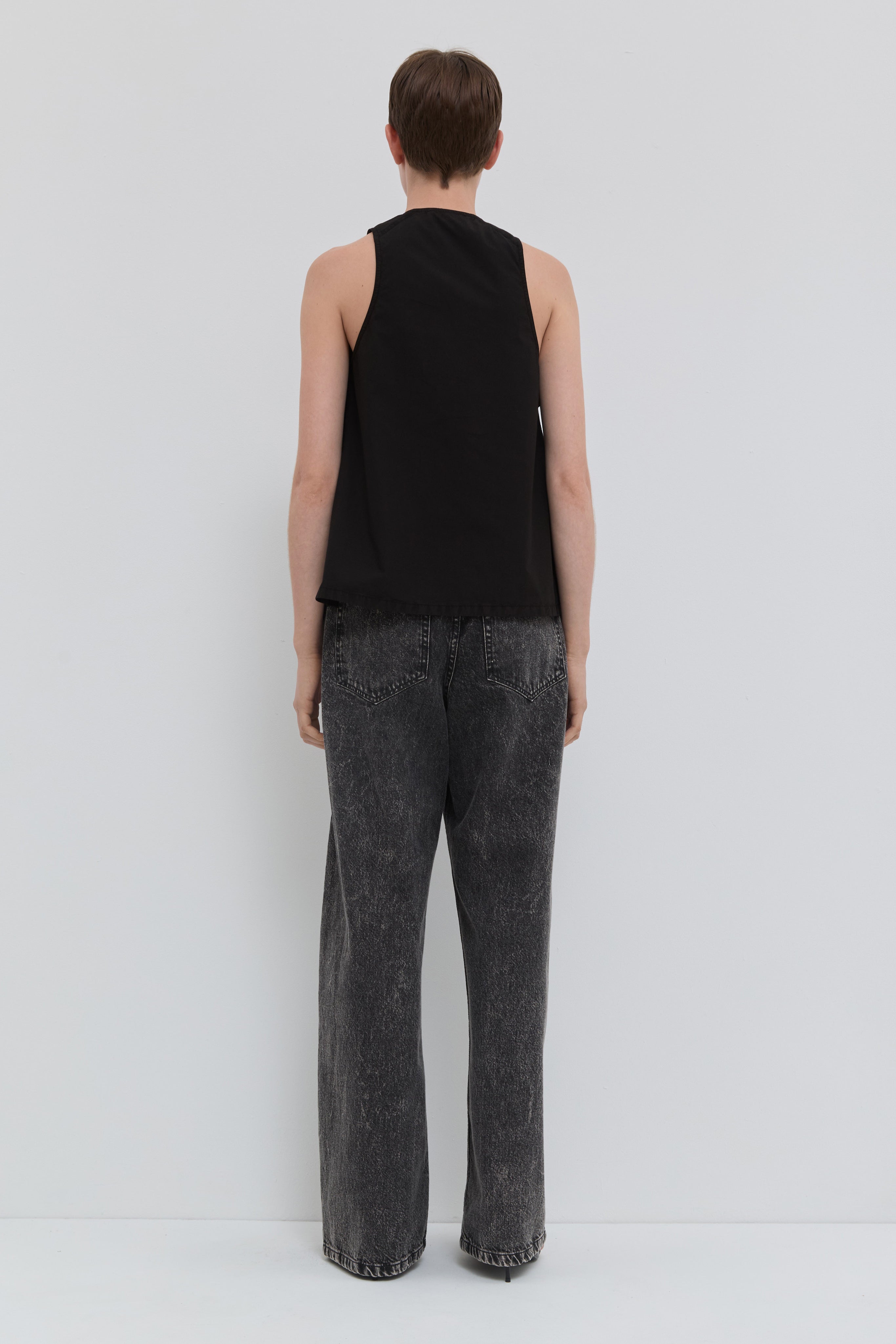 Christian Wijnants | Tilos Woven Top Black – Christian Wijnants Shop