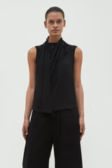 Toru Sleeveless Scarf Top