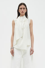 Toru Sleeveless Scarf Top