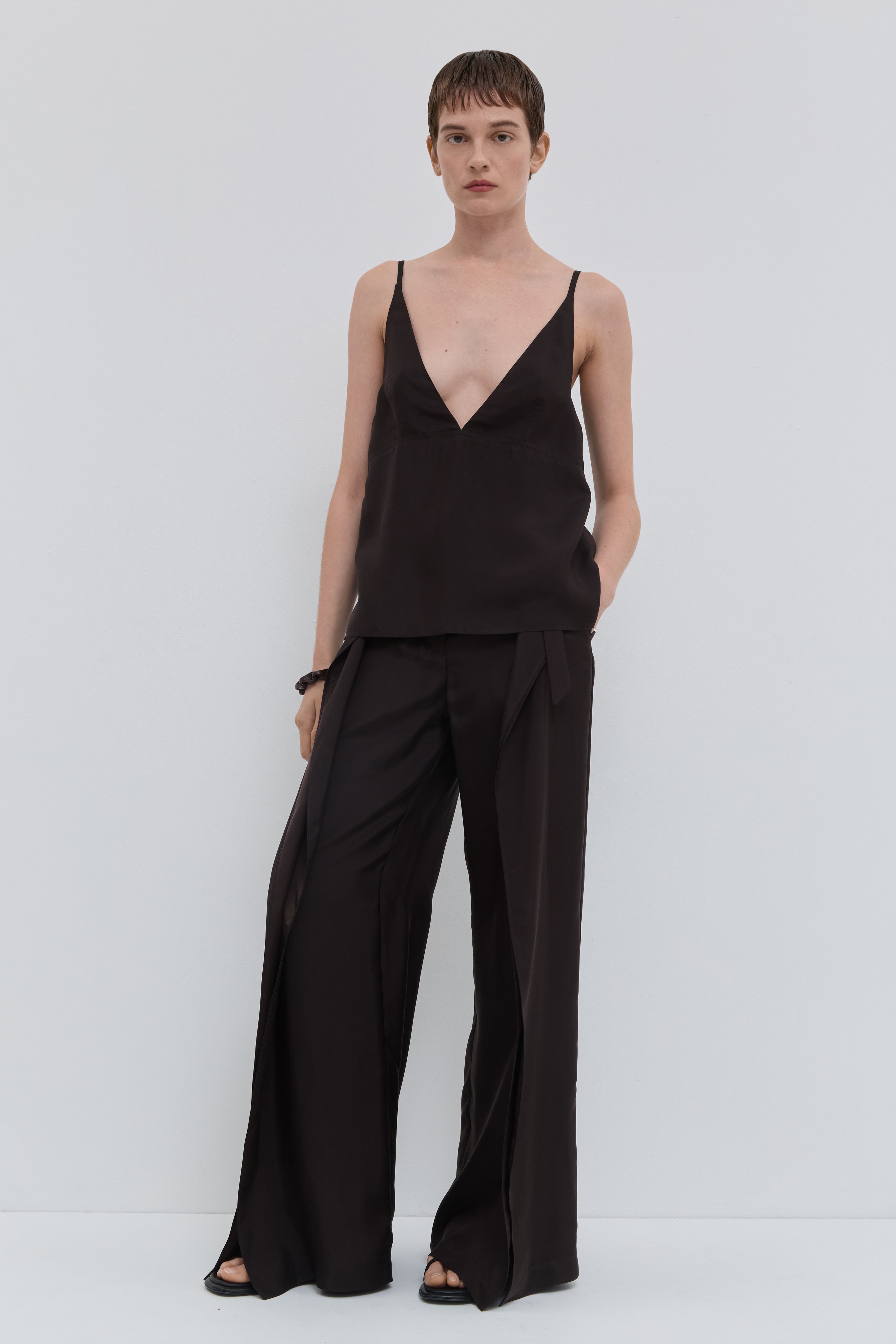 Tulip V-Neck Top front view