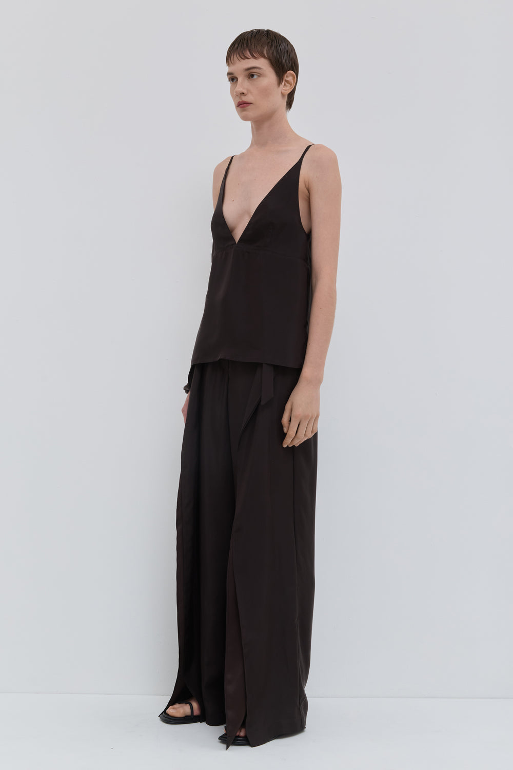 Tulip V-Neck Top side view