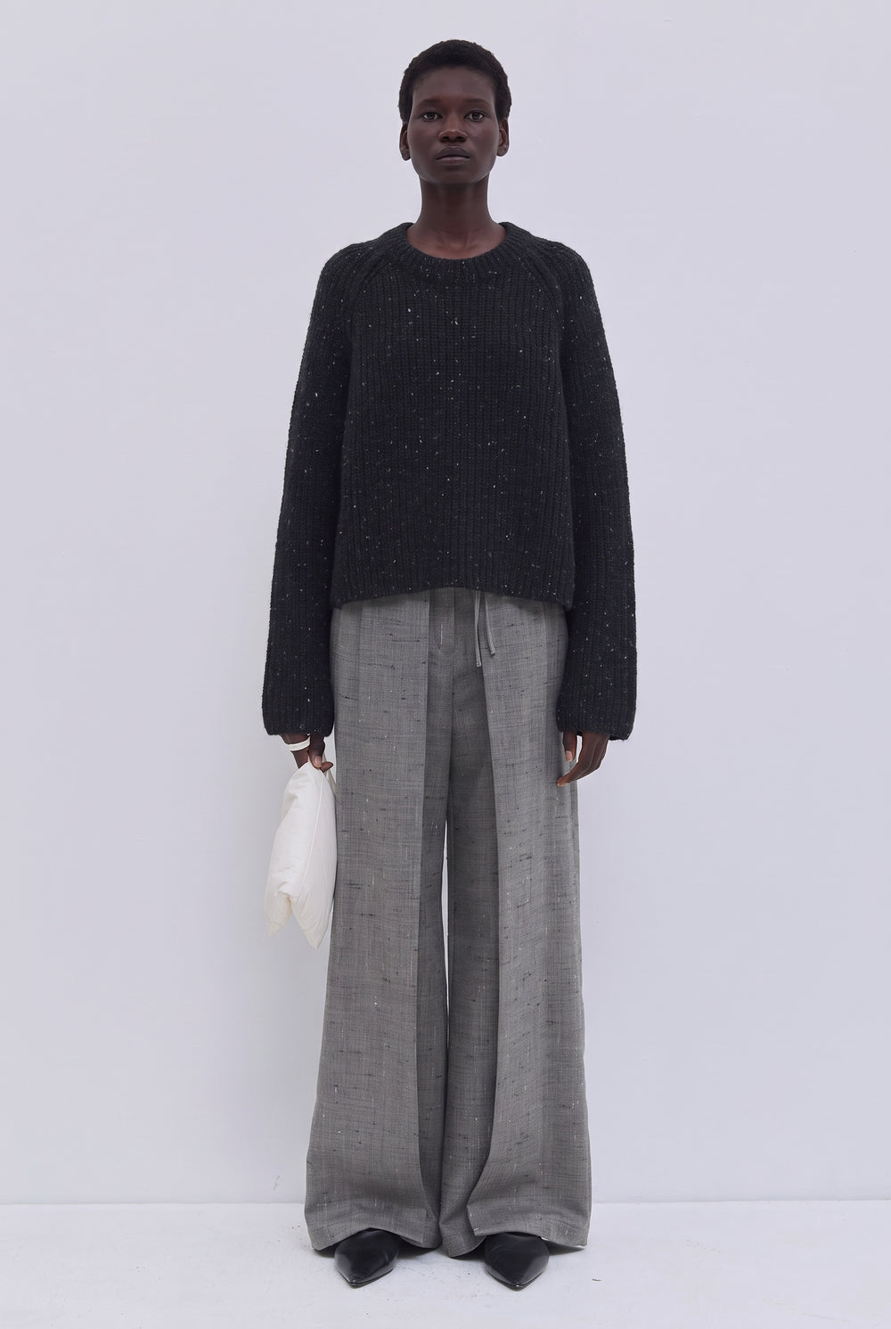 Kamien Ribbed Crewneck Sweater