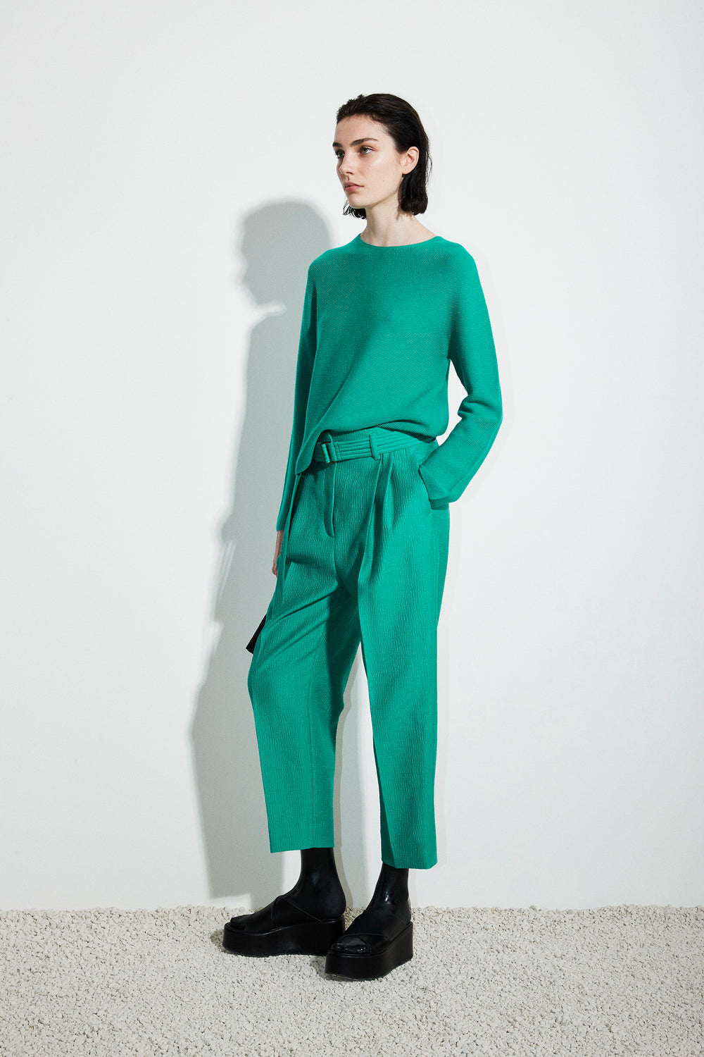 Puro Cropped Trousers