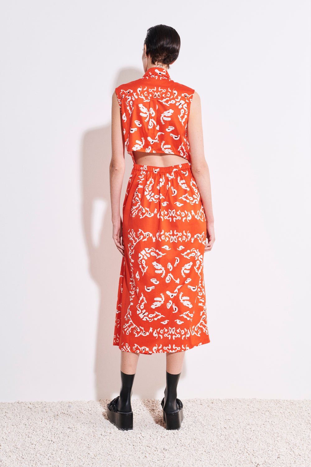 Dofida Sleeveless Wrap Dress