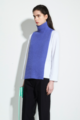 Kerra Knitted Ribbed Bib