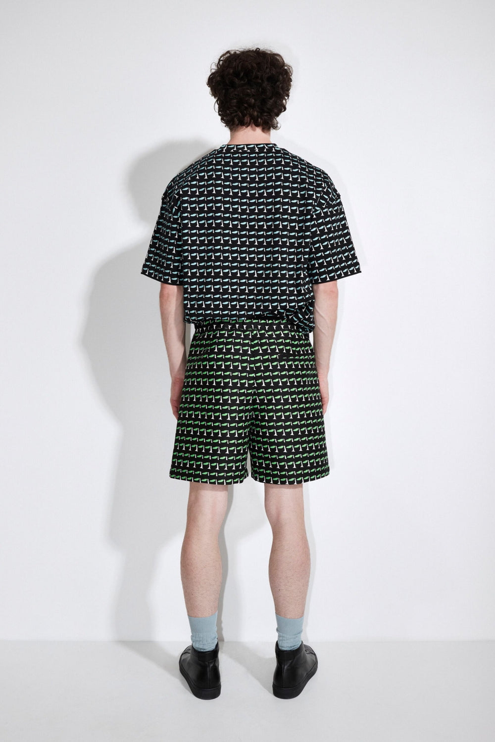 Pablo Elastic Waistband Shorts