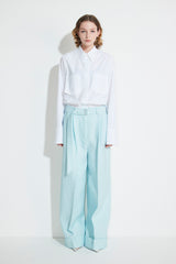 Pucci Wide Leg Pleated Trousers