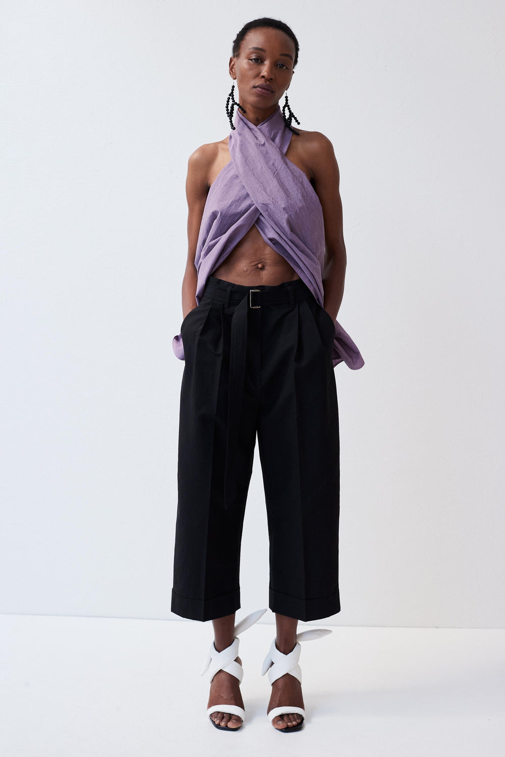 Telly wrapped top