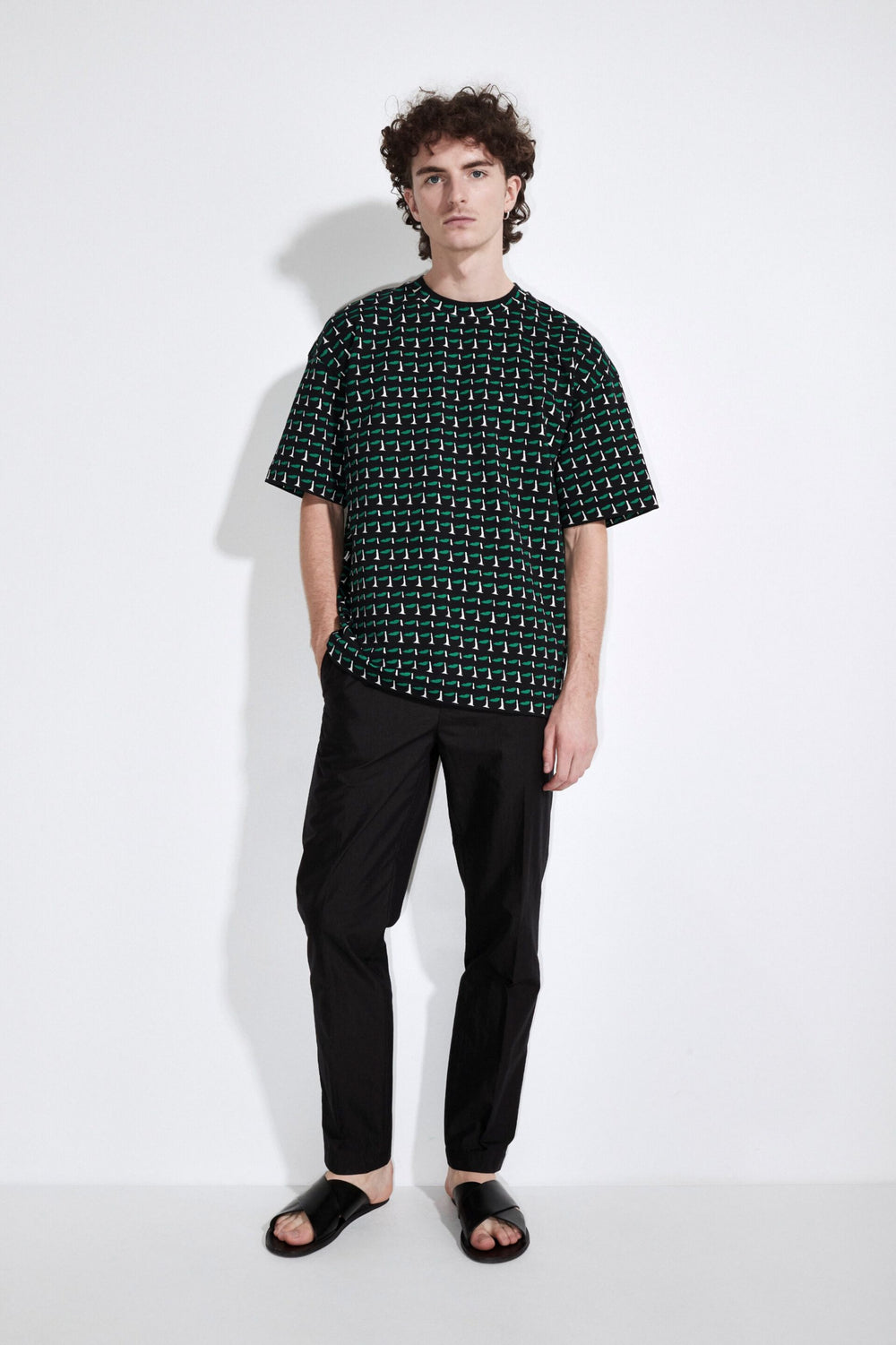 Tafur Printed Jersey T-Shirt