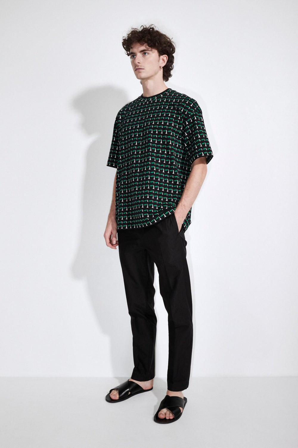 Tafur Printed Jersey T-Shirt