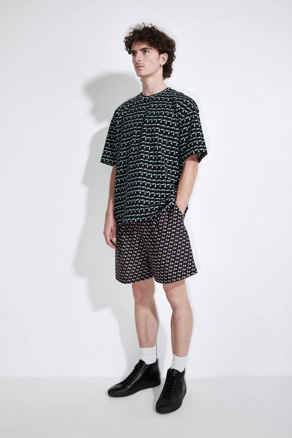 Tafur Printed Jersey T-Shirt