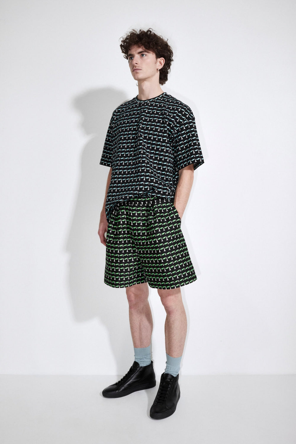 Tafur Printed Jersey T-Shirt